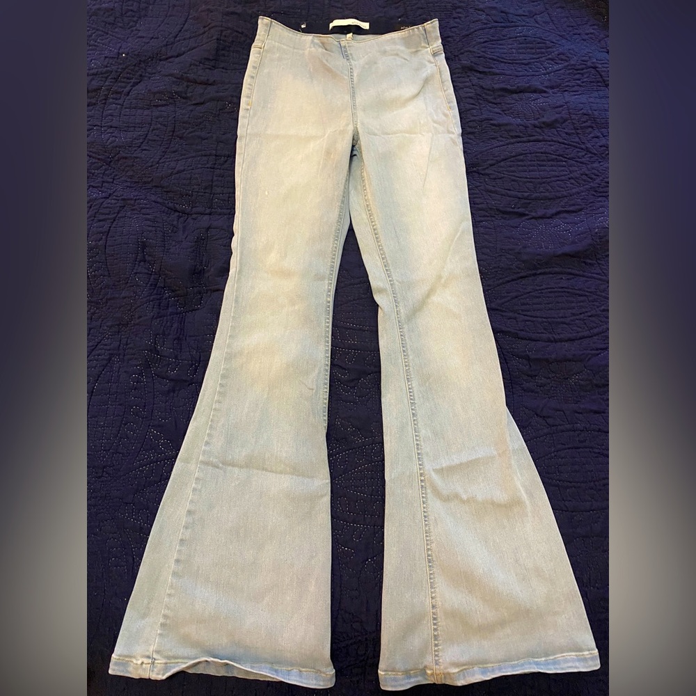 Ella Moss Pull-On Flare Jeans